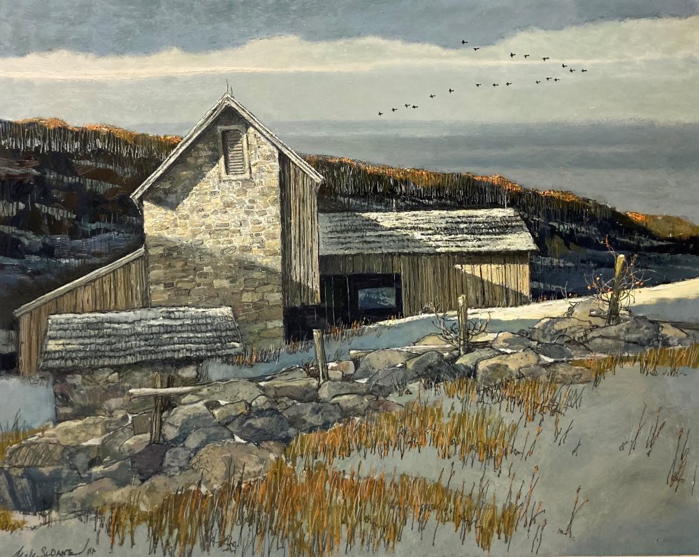 Eric Sloane Painting Title: Bittersweet